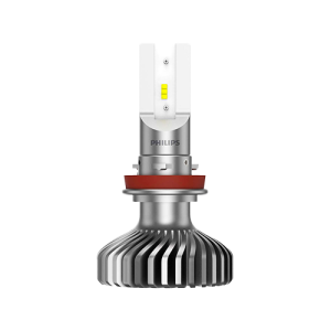 هدلایت H11 فیلیپس LED 6000K روی خودر