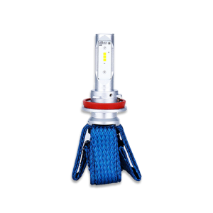 لامپ LED H11 فیلیپس Ultinon Essential نور سفید یخی 6000K – نمای نزدیک